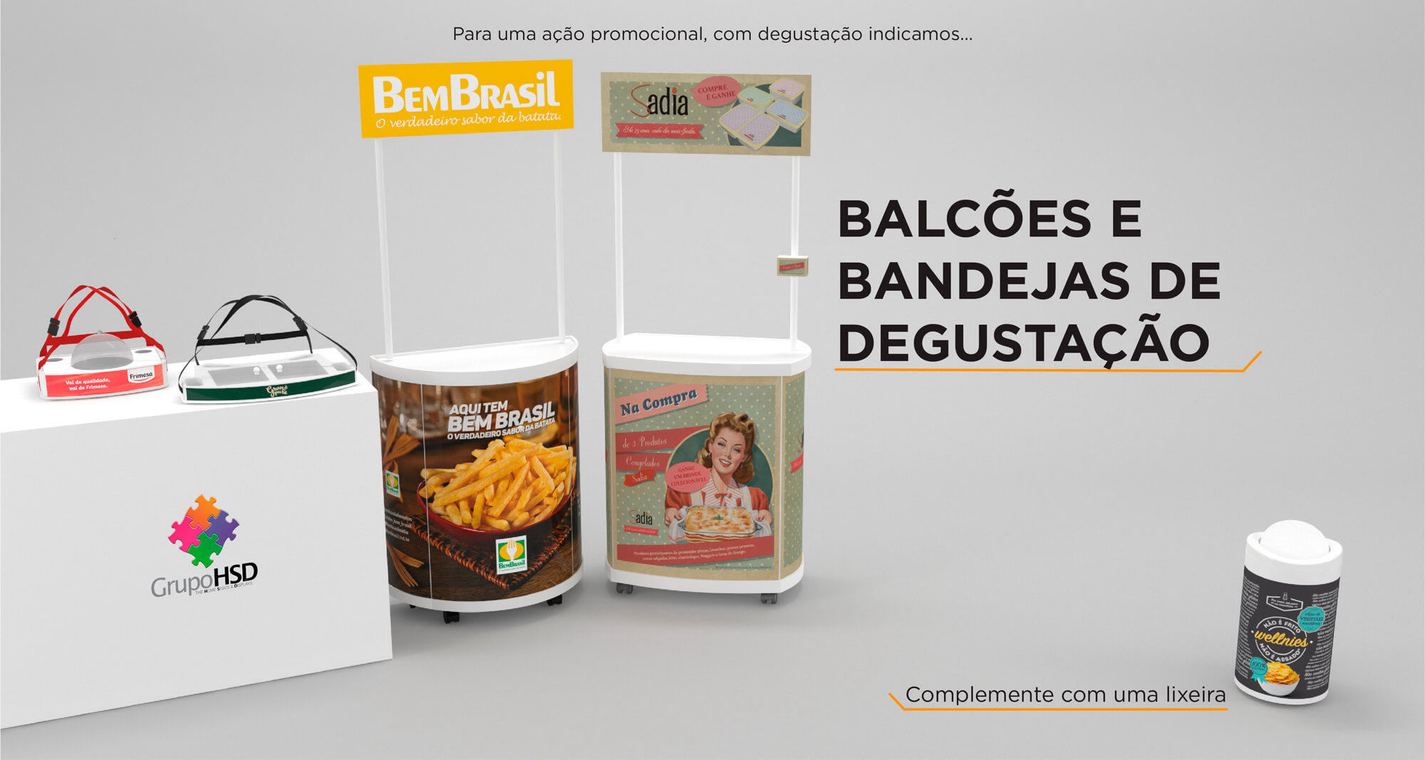 Ação Promocional com Degustação para Produtos que NÃO Precisam ser Aquecidos